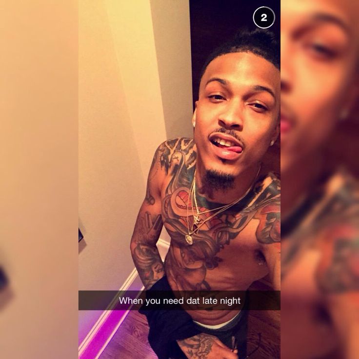 August Alsina Nieces Name - August Alsina Shirtless , HD Wallpaper & Backgrounds
