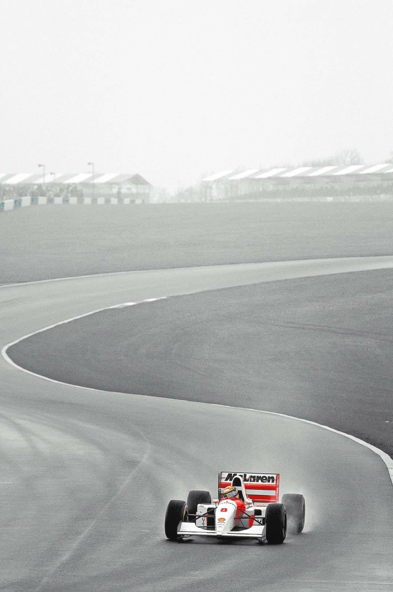 Ayrton Senna Mclaren Honda Donington Park Wallpaper - Ayrton Senna Donington , HD Wallpaper & Backgrounds