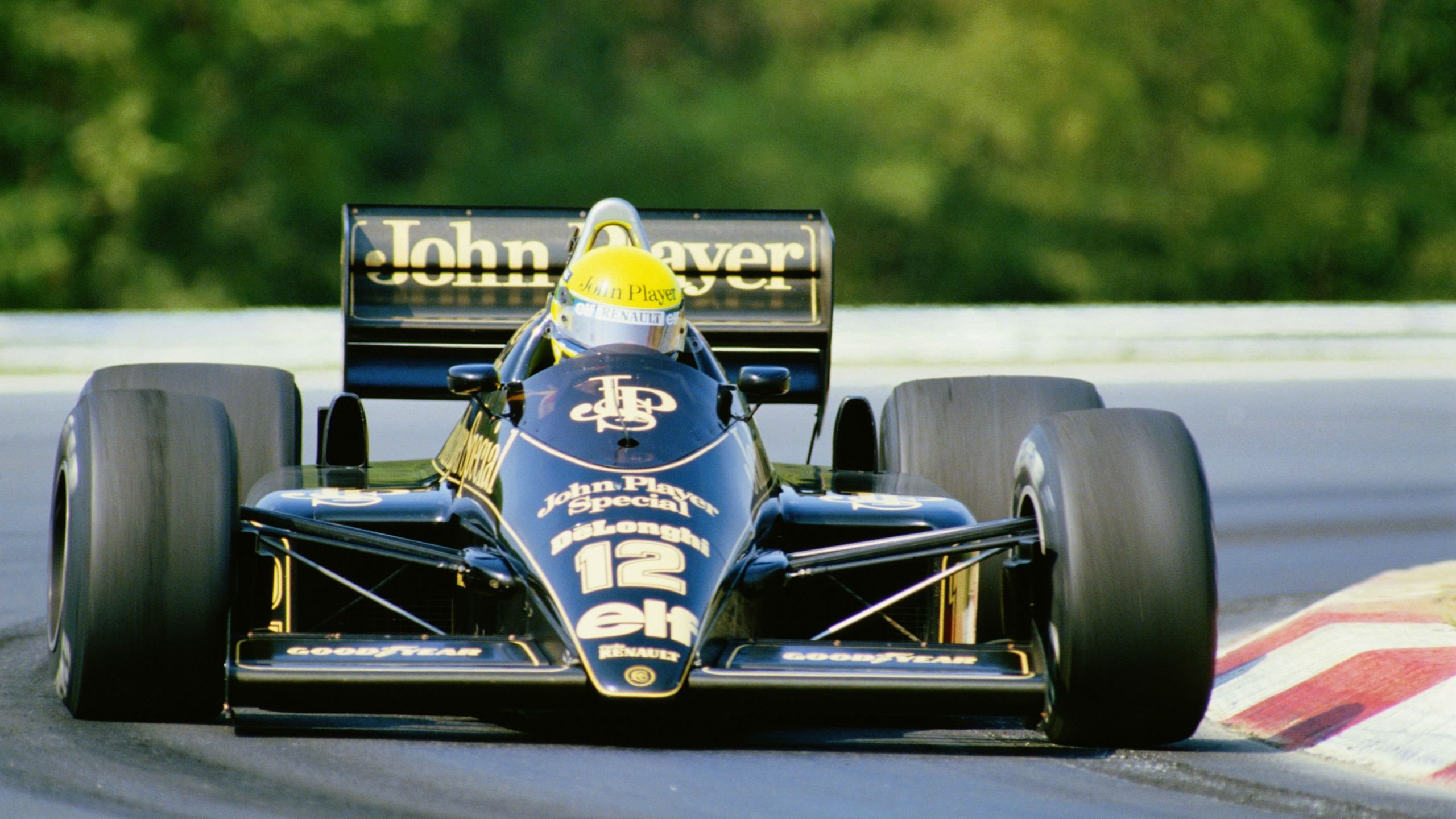 Ayrton Senna Lotus-renault 98t Hd - Lotus 98t , HD Wallpaper & Backgrounds