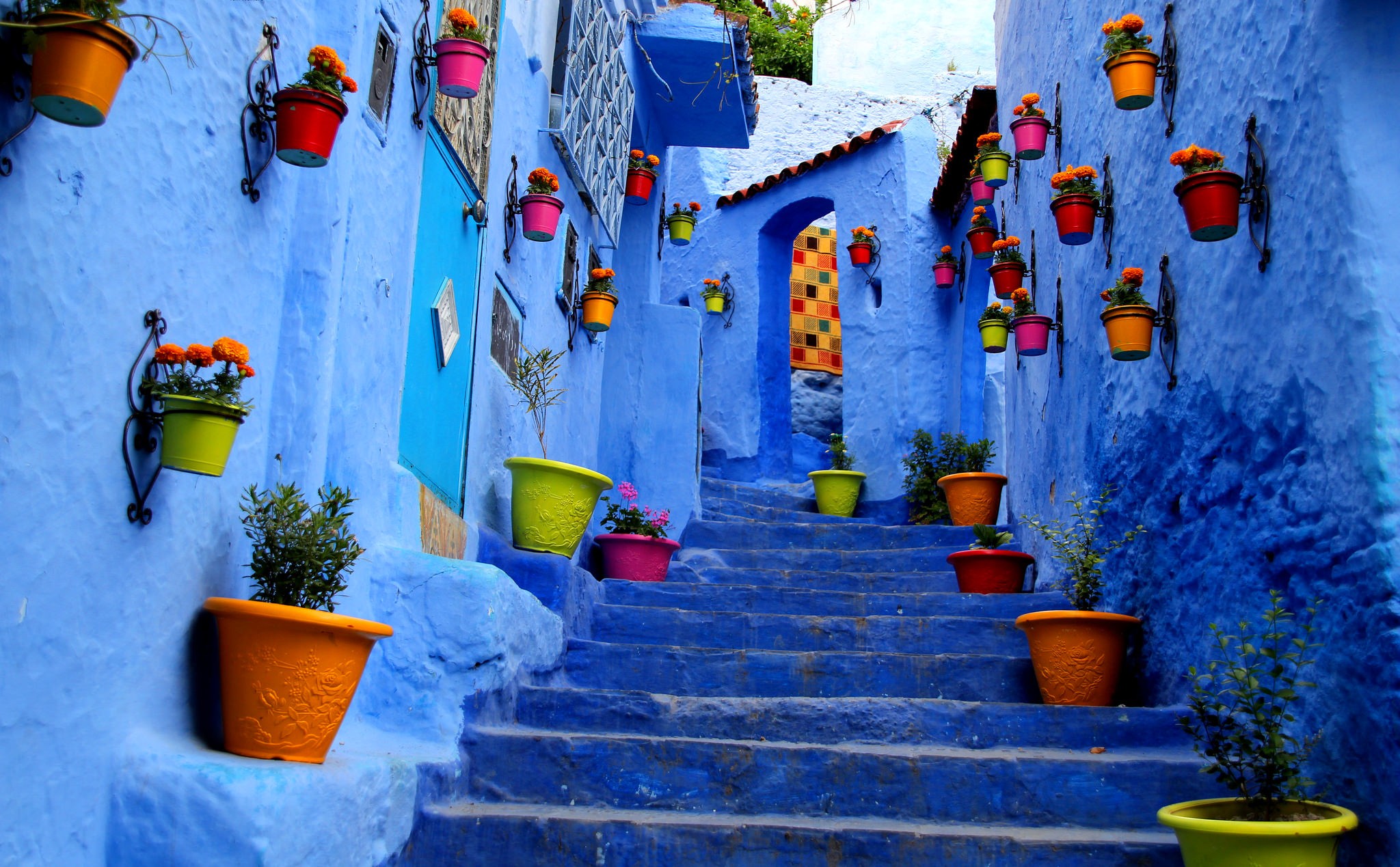 Hd Wallpaper - Morocco Blue City , HD Wallpaper & Backgrounds
