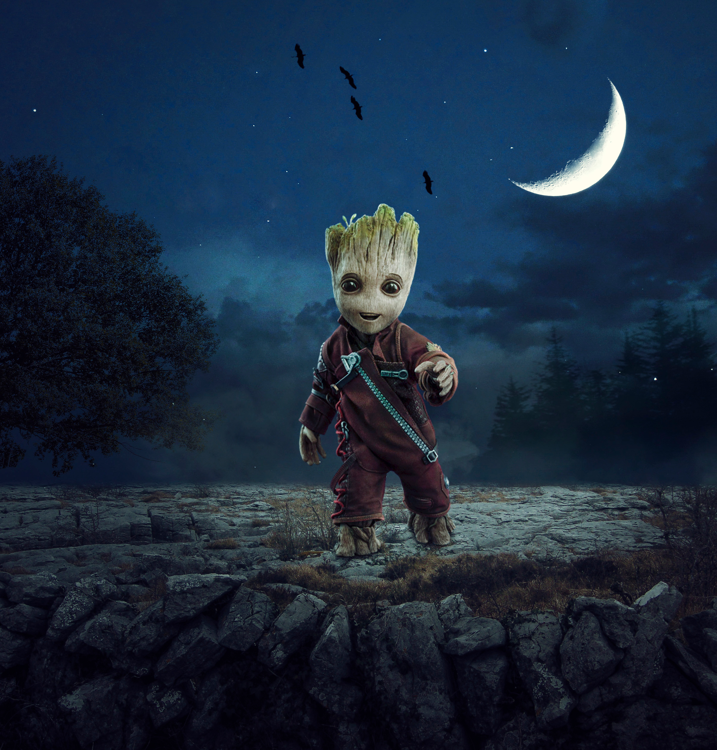 Download Original - Baby Groot Images Hd , HD Wallpaper & Backgrounds