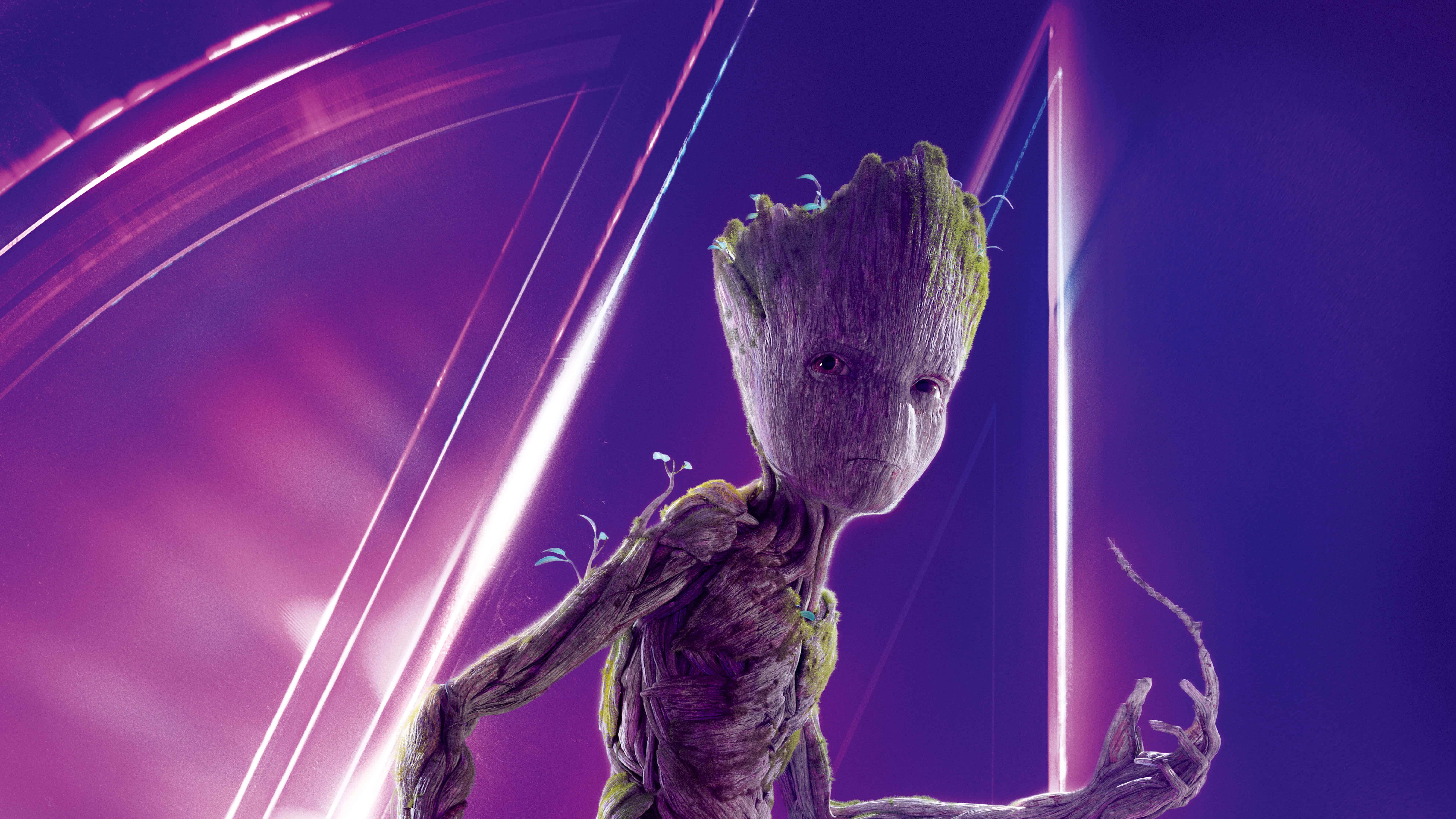 Avengers Infinity War Groot Uhd 8k Wallpaper , HD Wallpaper & Backgrounds
