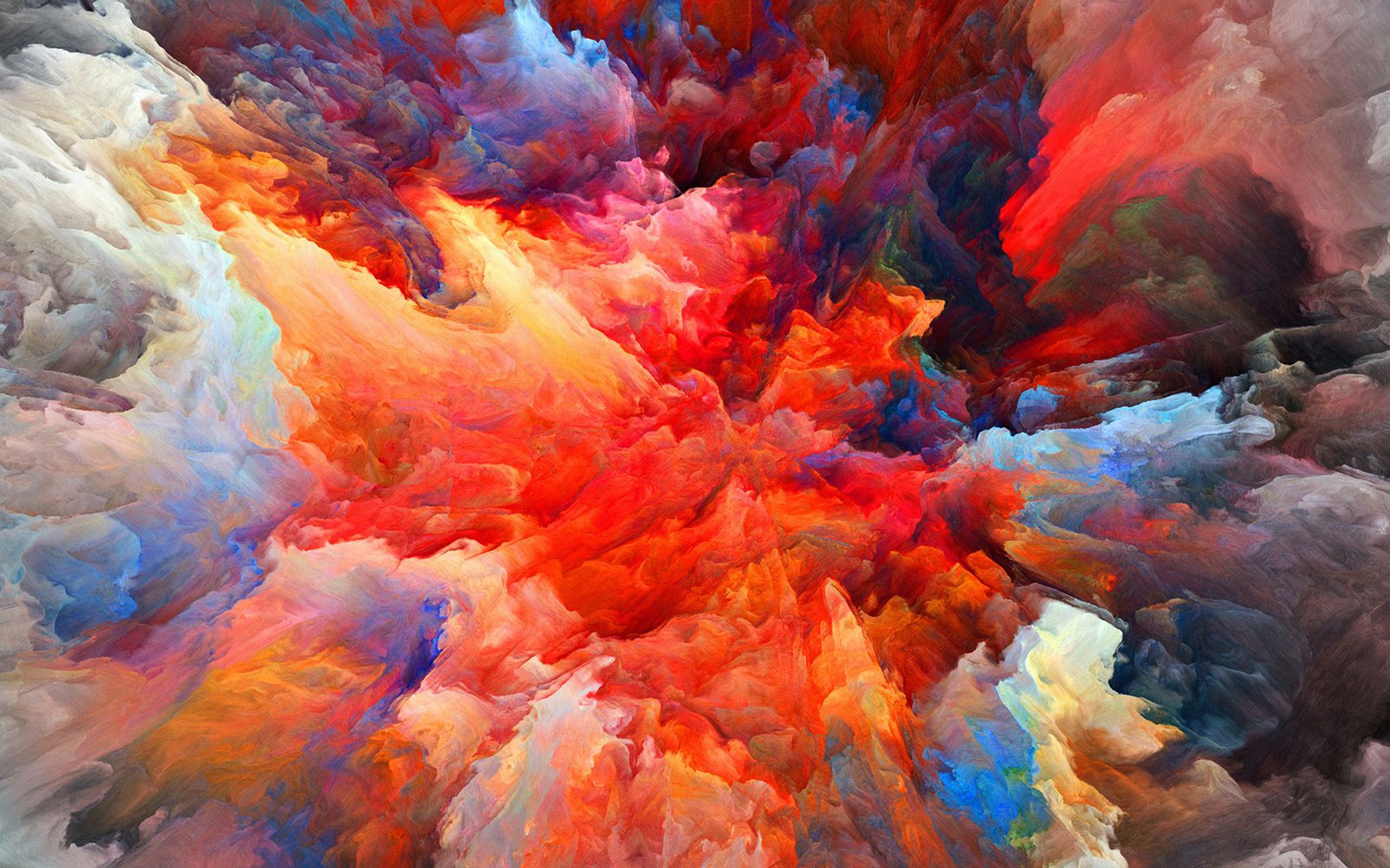 Paint Explosion Wallpaper 4k , HD Wallpaper & Backgrounds