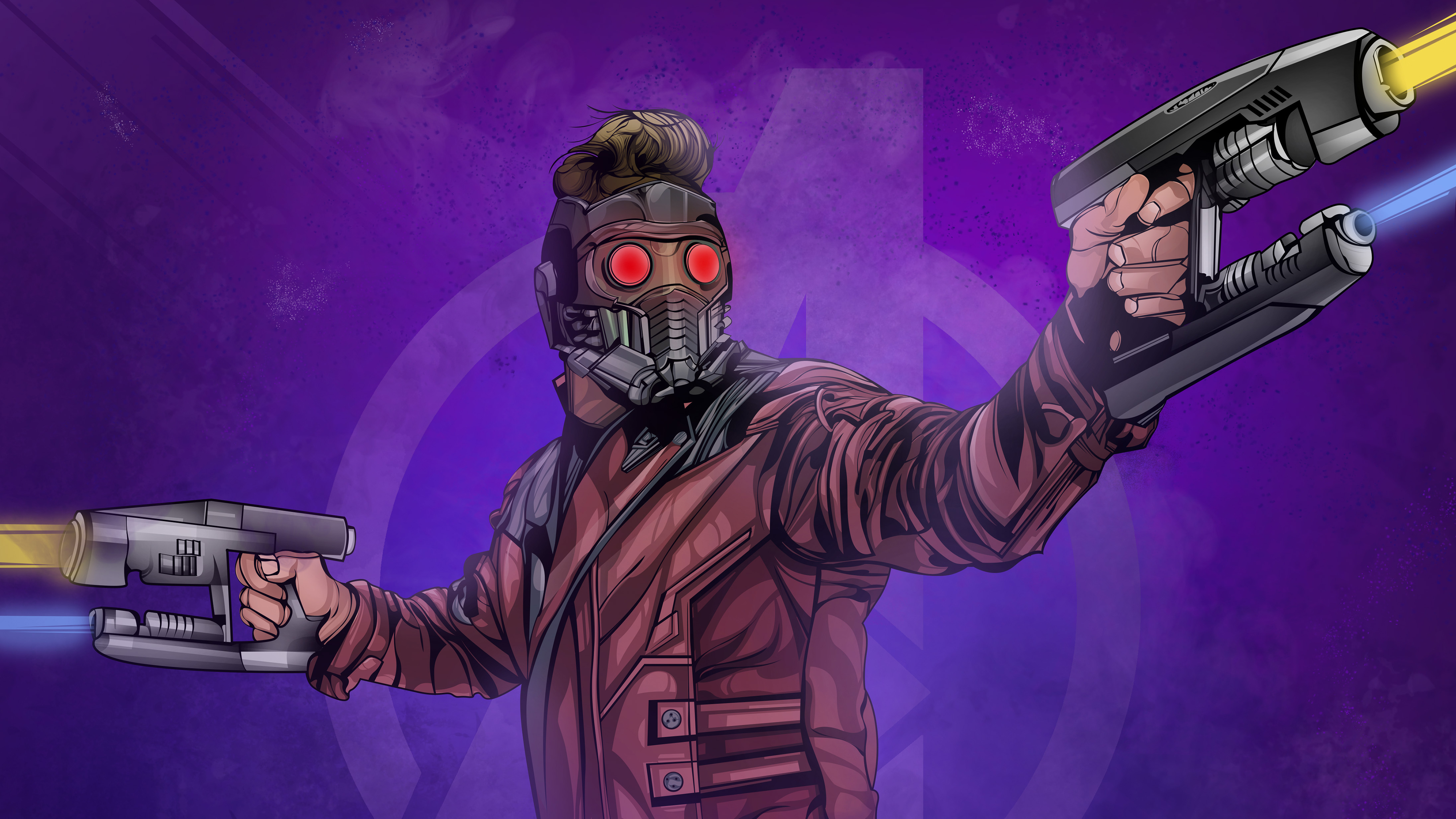 Star-lord 4k Wallpapers - Guardians Of The Galaxy Wallpaper 4k , HD Wallpaper & Backgrounds