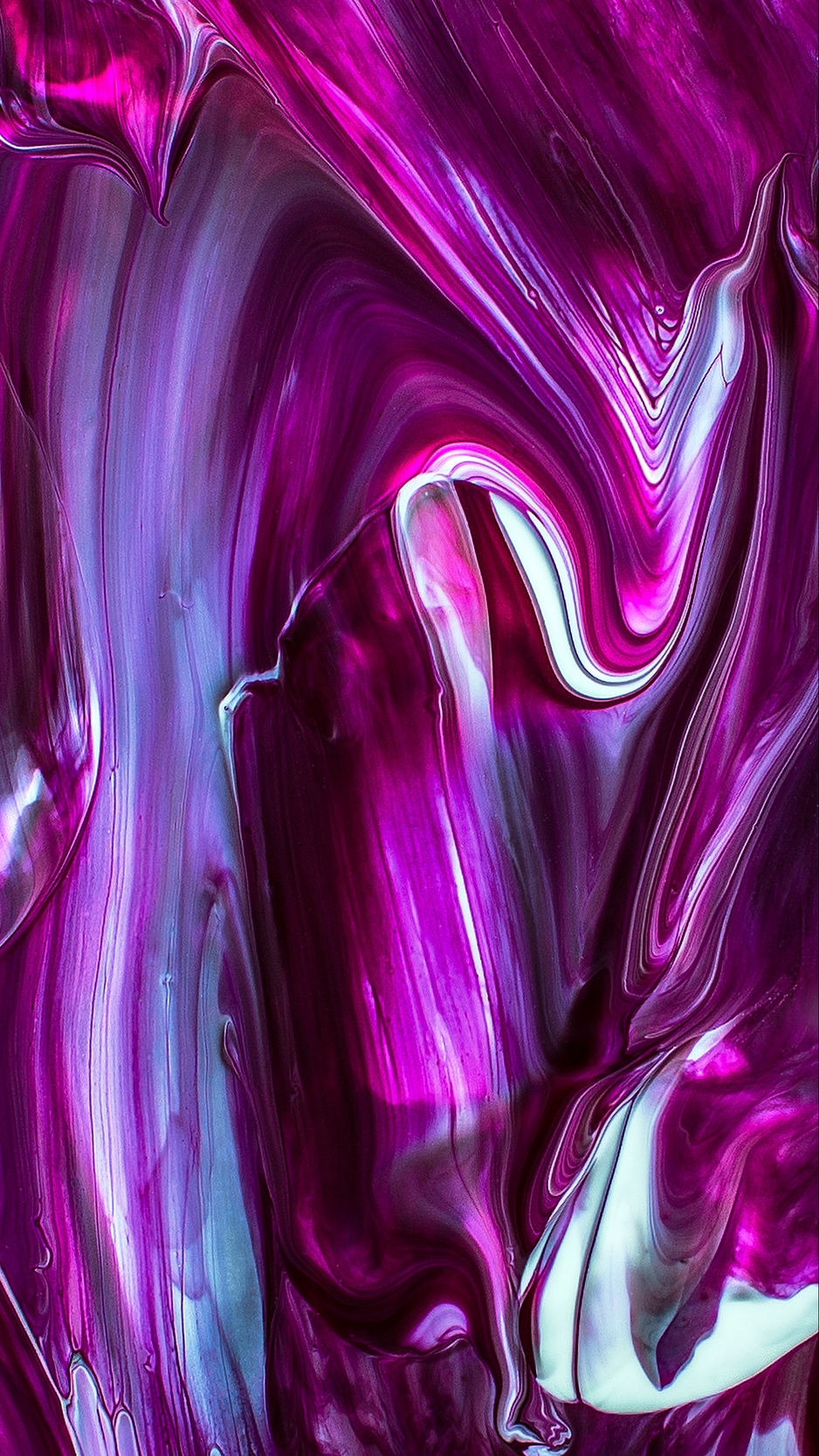 Wallpaper Paint, Drips, Lines, Lilac, Bright - Purple Phone Wallpaper Hd , HD Wallpaper & Backgrounds