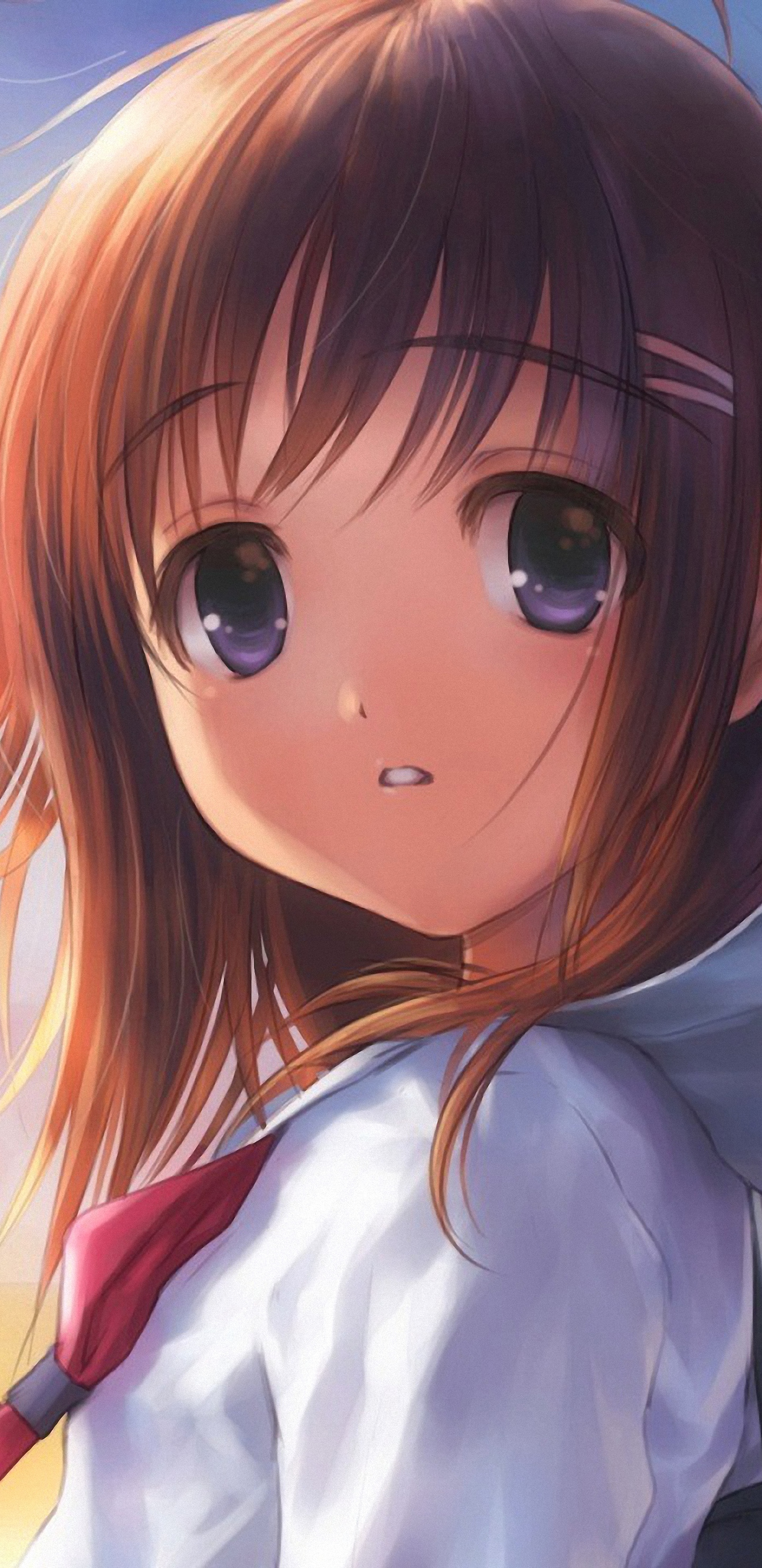 Hd Cute Girl Galaxy S8 Wallpapers - Anime Young Girl , HD Wallpaper & Backgrounds
