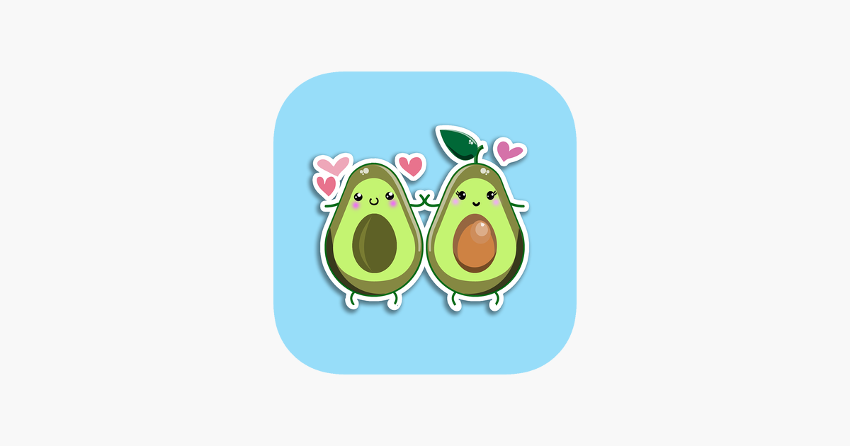 Avocado Wallpapers & Stickers 4 - Cartoon , HD Wallpaper & Backgrounds