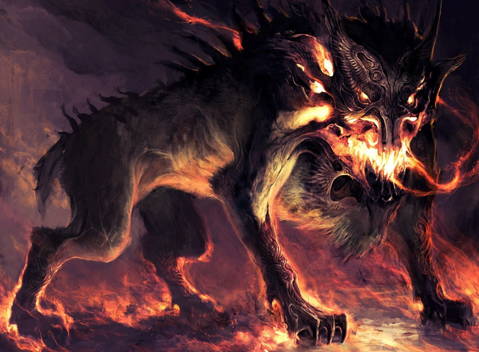 Hellhound - Prince Of Persia , HD Wallpaper & Backgrounds