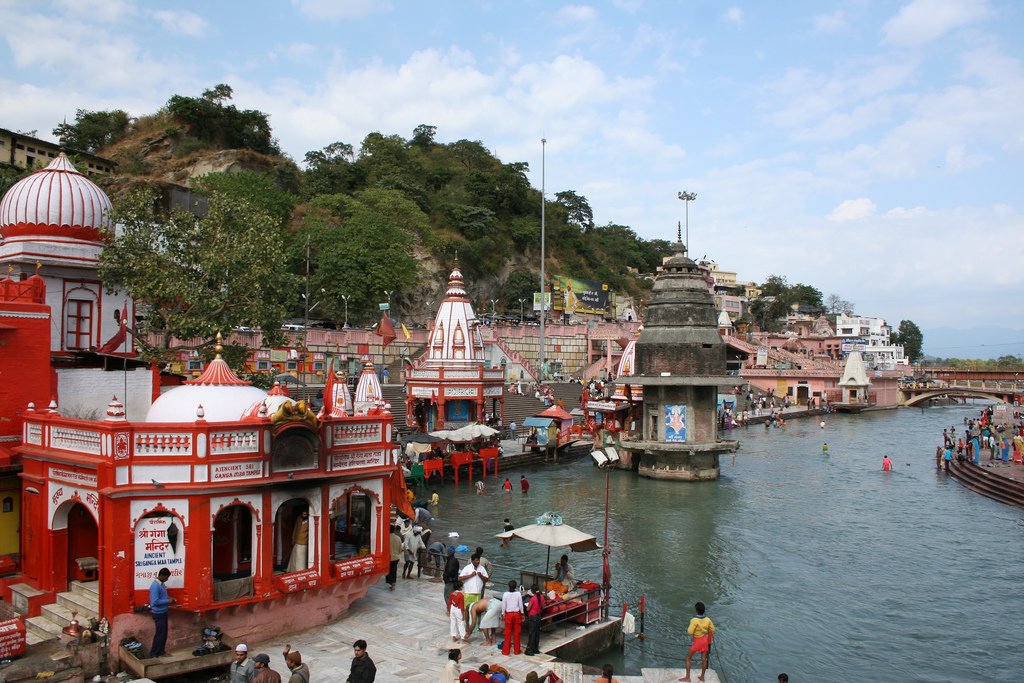 Haridwar Image - Har Ki Pauri , HD Wallpaper & Backgrounds