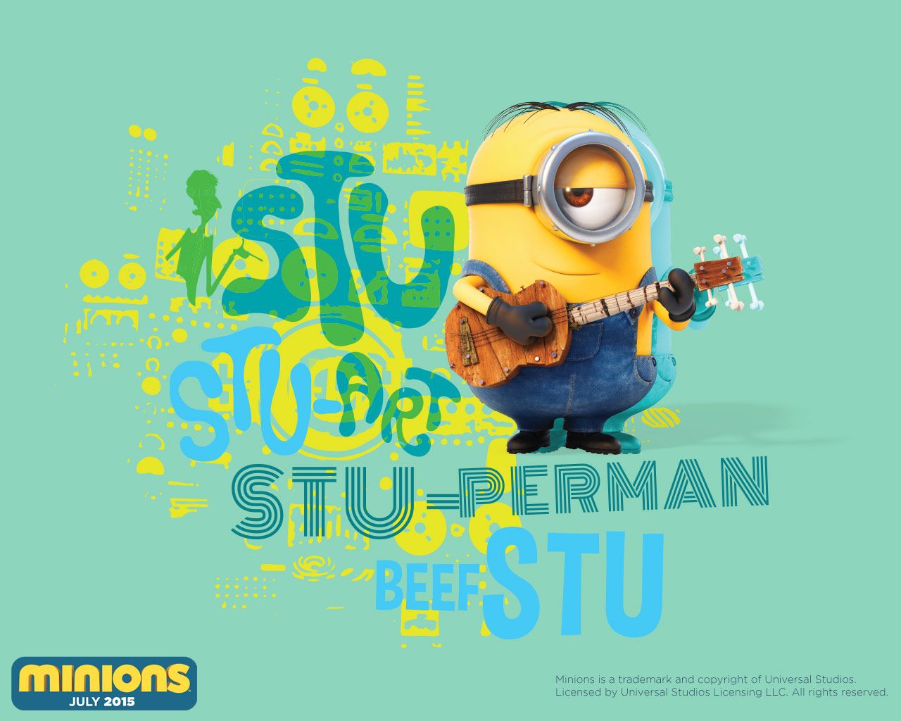 Play Fun Games And Win Goodies Like This Minions Desktop - Caderno Capa Duro Minions , HD Wallpaper & Backgrounds