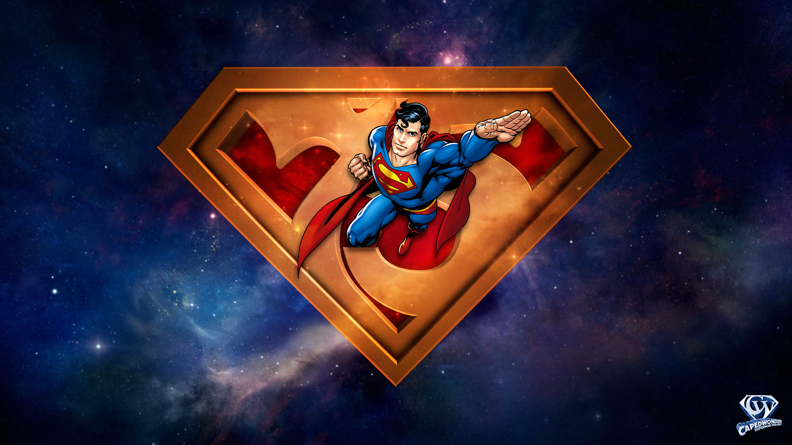 Superman Wallpaper - Superman 75th Anniversary , HD Wallpaper & Backgrounds