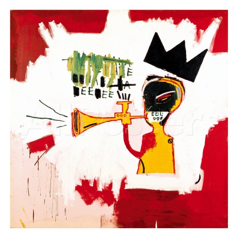 Jean Michel Basquiat Wallpaper Crown - Jean Michel Basquiat Prints , HD Wallpaper & Backgrounds
