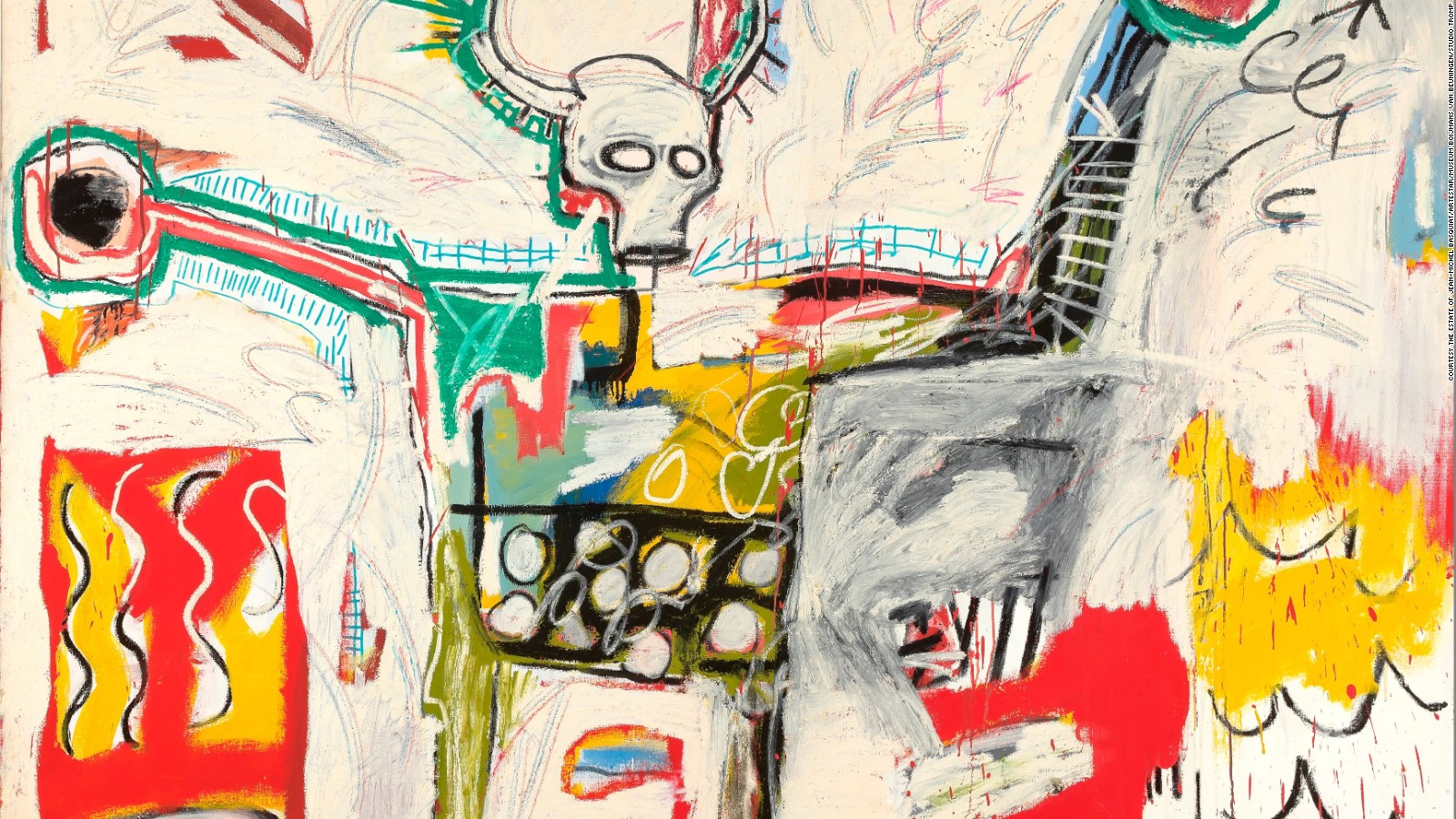 'boom For Real' - Jean Michel Basquiat , HD Wallpaper & Backgrounds