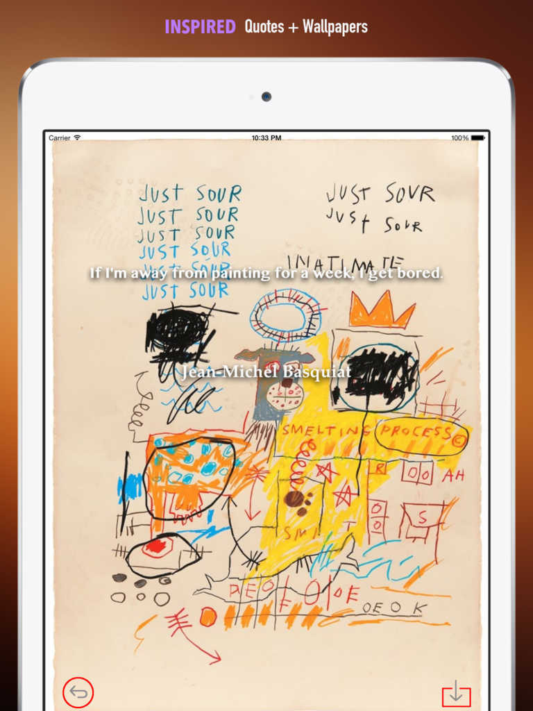 Jean Michel Basquiat Wallpaper Unique App Shopper Jean - Jean Michel Basquiat Drawings , HD Wallpaper & Backgrounds