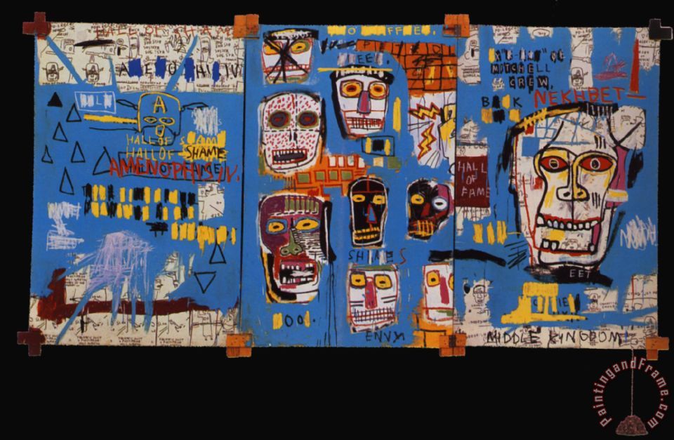 Mitchell Crew Painting - Jean Michel Basquiat Mitchell Crew , HD Wallpaper & Backgrounds