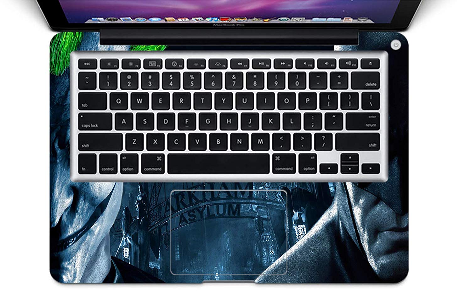 Gadgets Wrap Printed Batman Arkham Wallpaper Macbook - Macbook Pro , HD Wallpaper & Backgrounds
