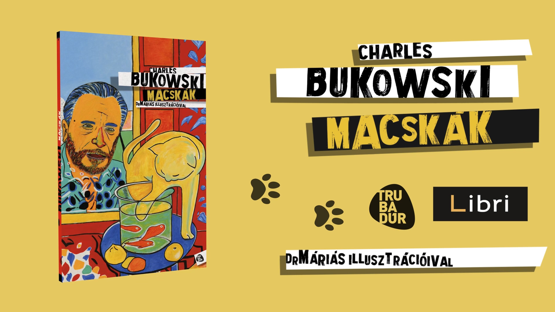 Charles Bukowski - Macskák /könyvtrailer/ - Poster , HD Wallpaper & Backgrounds