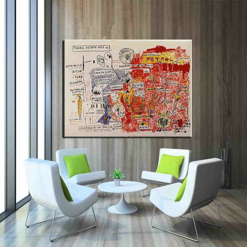 Details About Jean-michel Basquiat Liberty Pop Art - Snoopy Print Canvas , HD Wallpaper & Backgrounds