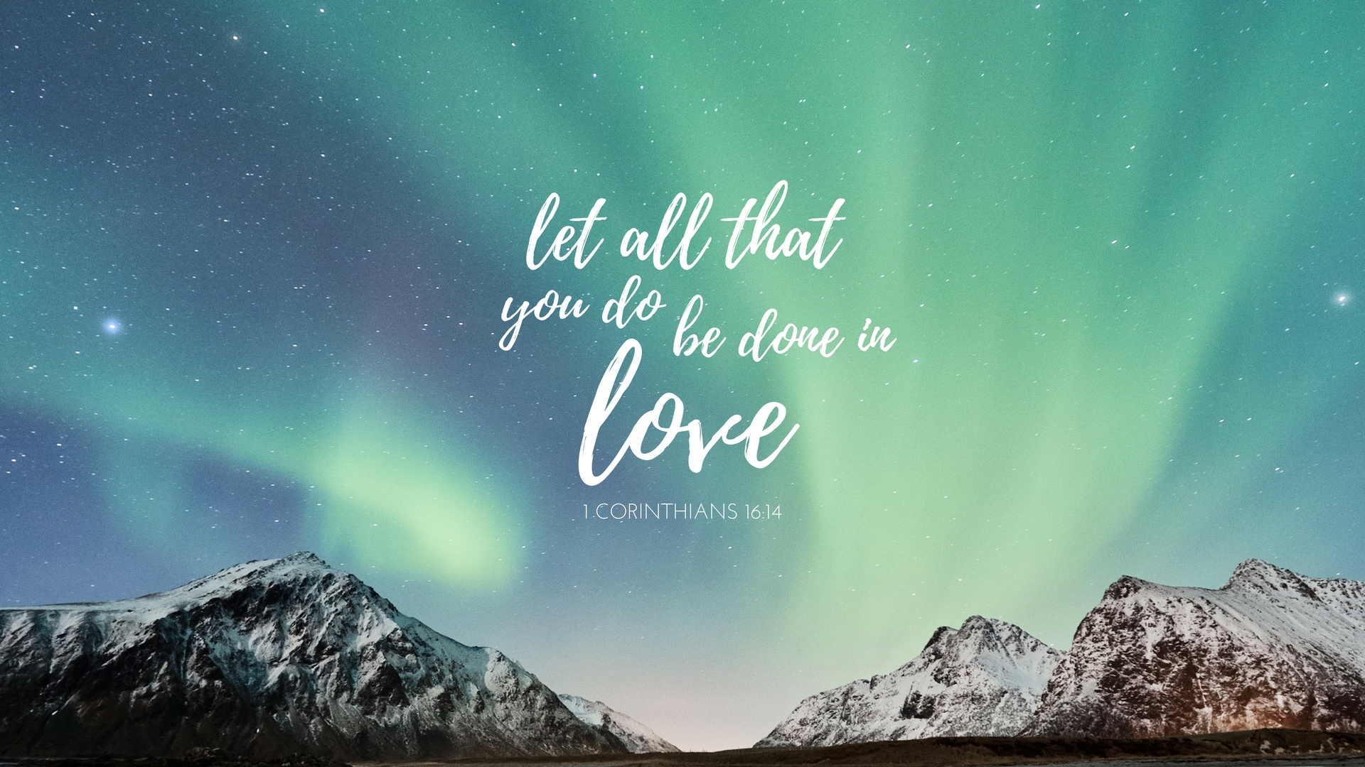 Desktop Wallpaper // Click Here To Download - Let All That You Do Be Done , HD Wallpaper & Backgrounds