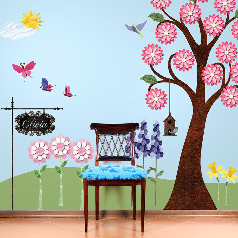 Wall Sticker Art Ebay - Asian Paint Painting Design , HD Wallpaper & Backgrounds