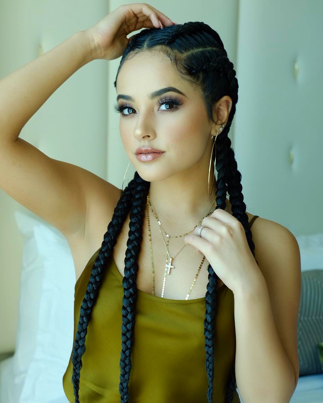 Becky G With Braids , HD Wallpaper & Backgrounds