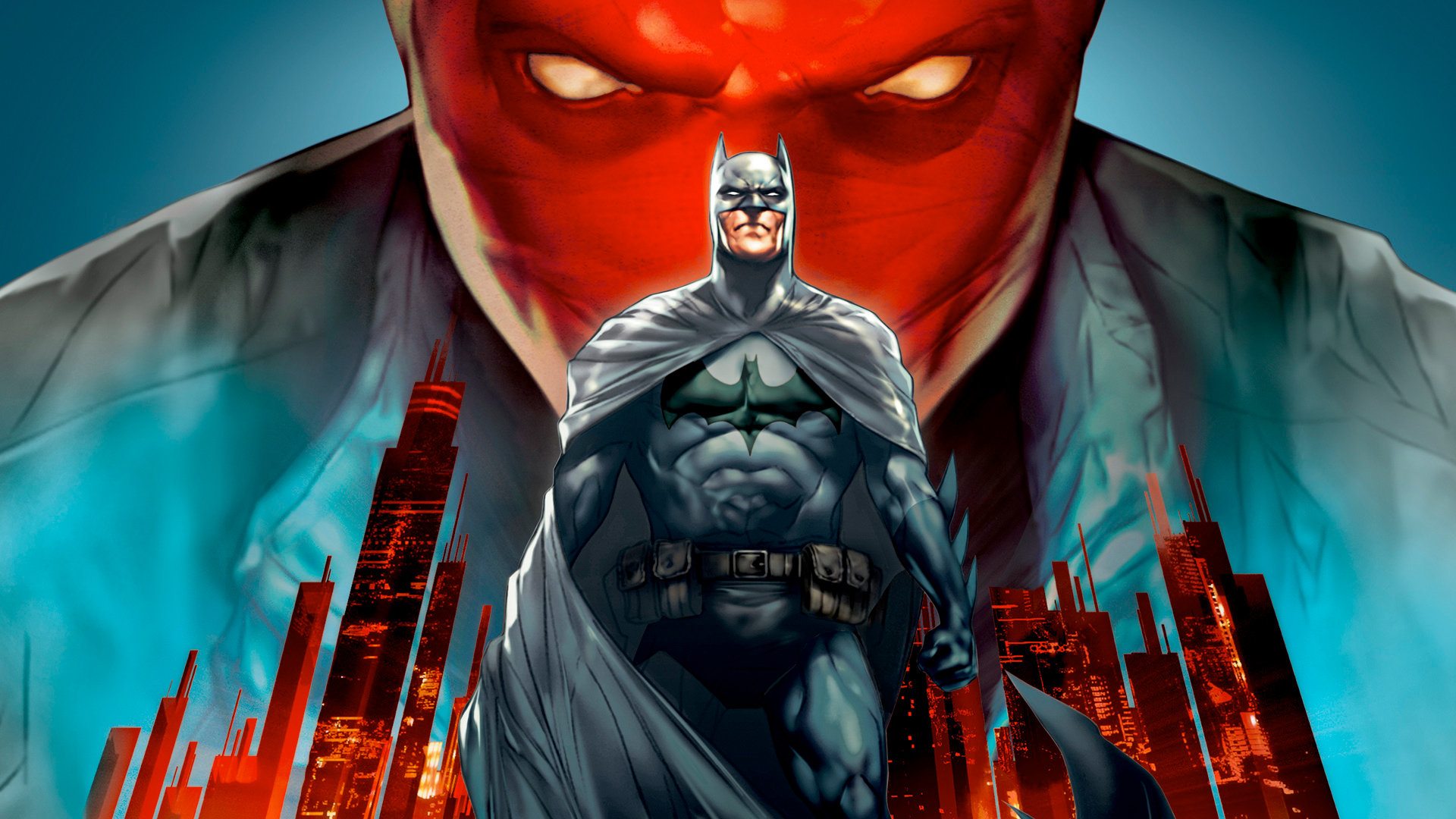 Ben Affleck Batman Movie - Batman Red Hood Background , HD Wallpaper & Backgrounds