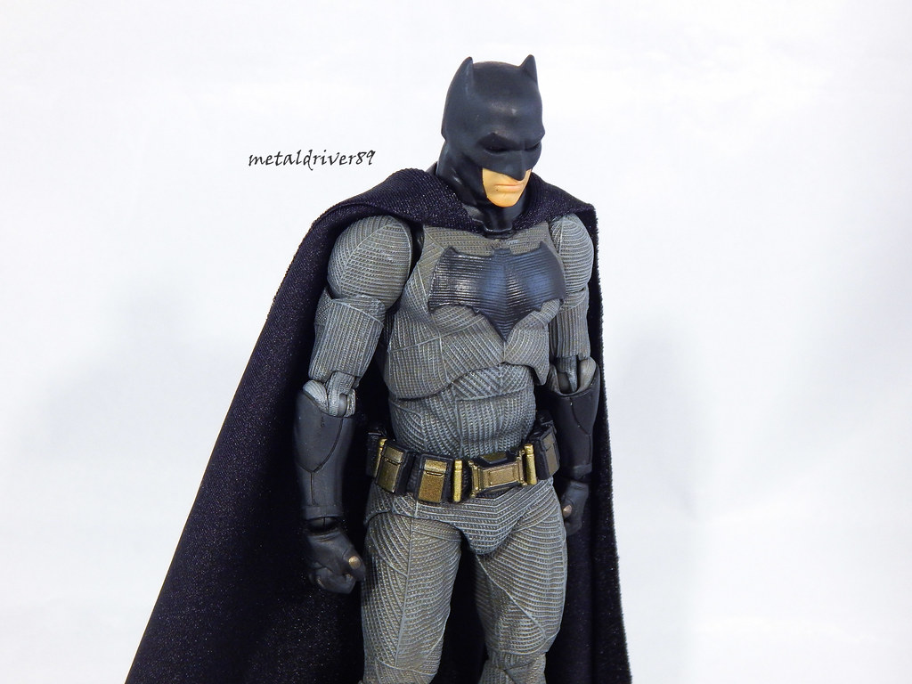 Custom Cape Mafex Batfleck - Batman , HD Wallpaper & Backgrounds