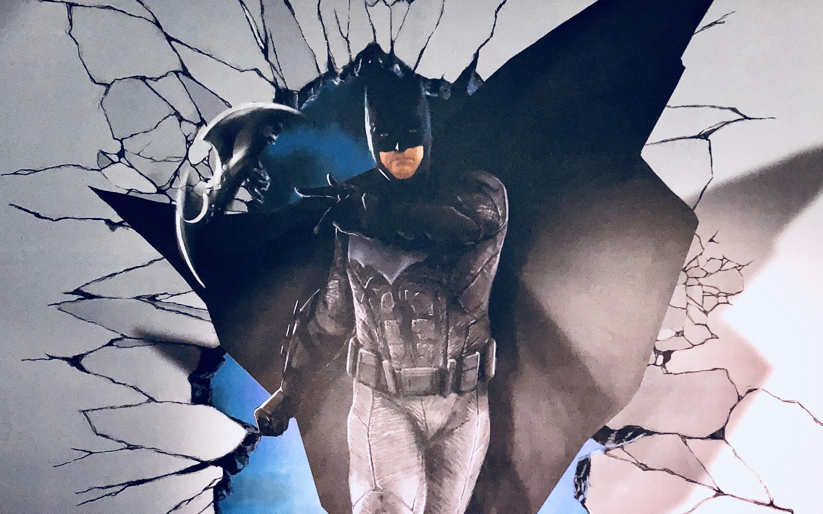 Ben Affleck Batman Wallpaper - Game Pc Batman 2019 , HD Wallpaper & Backgrounds