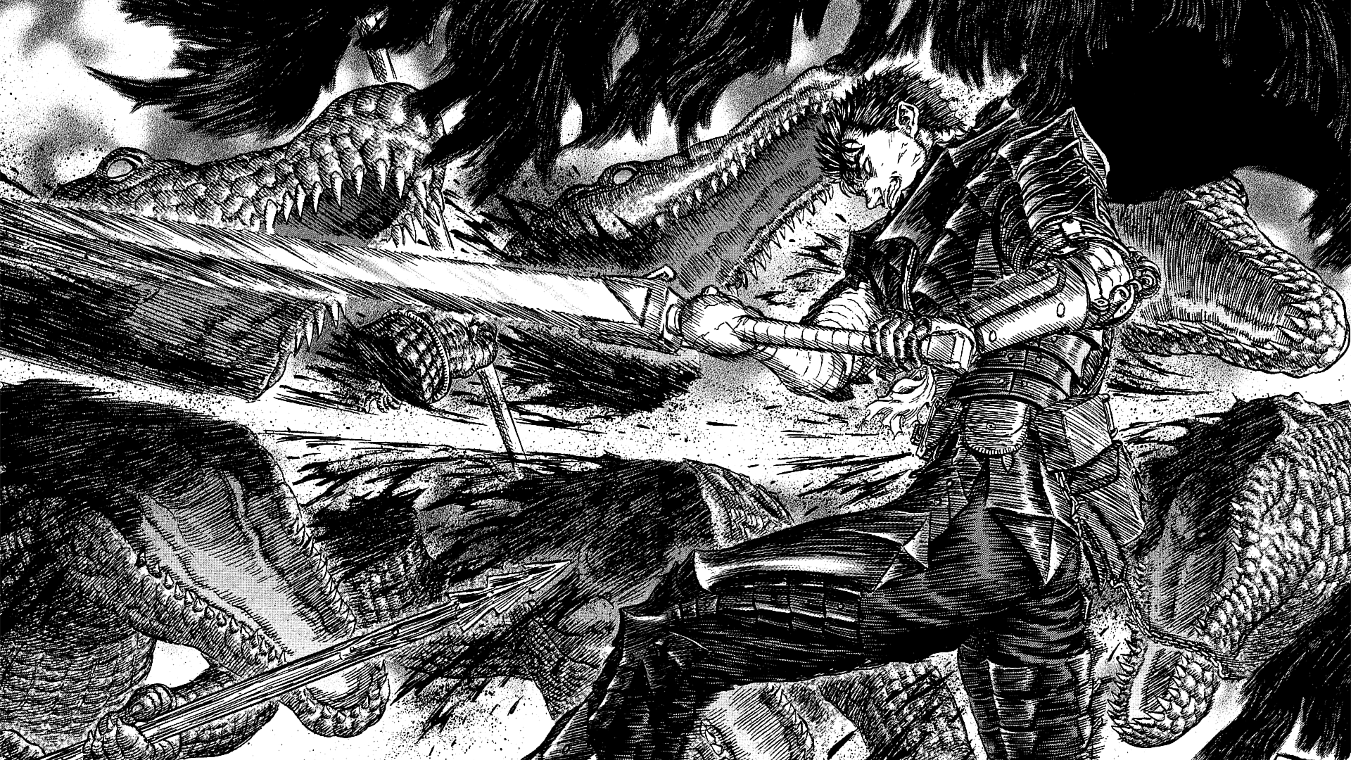 Berserk Hd Wallpaper - Berserk Manga , HD Wallpaper & Backgrounds