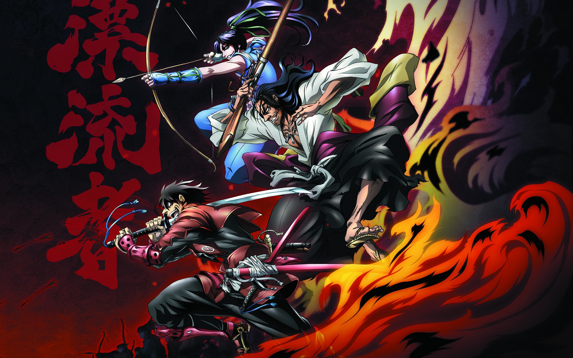 Drifters, Oda Nobunaga, Cast - Drifters Anime , HD Wallpaper & Backgrounds