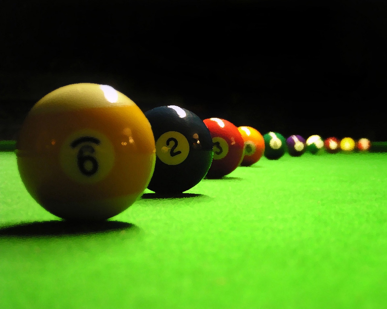 Wallpaper Billiards, Table, Spheres, Number, Cloth, - Pool Game , HD Wallpaper & Backgrounds