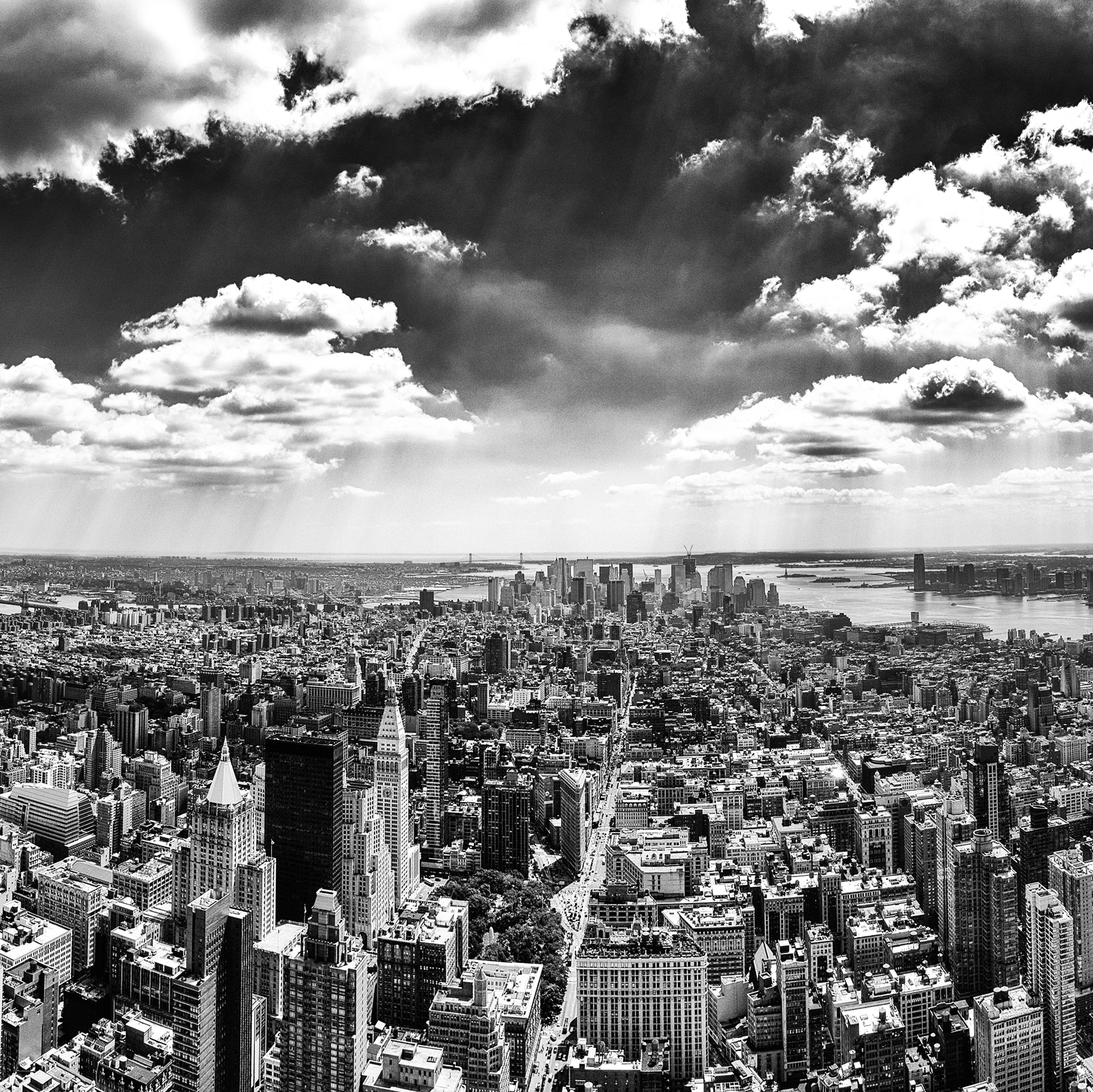 New York City Black And White Ipad 4 Wallpaper Ilikewallpaper - New York City , HD Wallpaper & Backgrounds