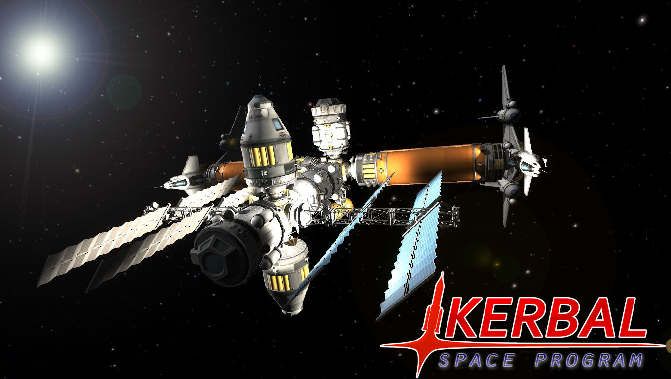 Gathering Science In Kerbal Space Program - Space Station Kerbal Space Program , HD Wallpaper & Backgrounds