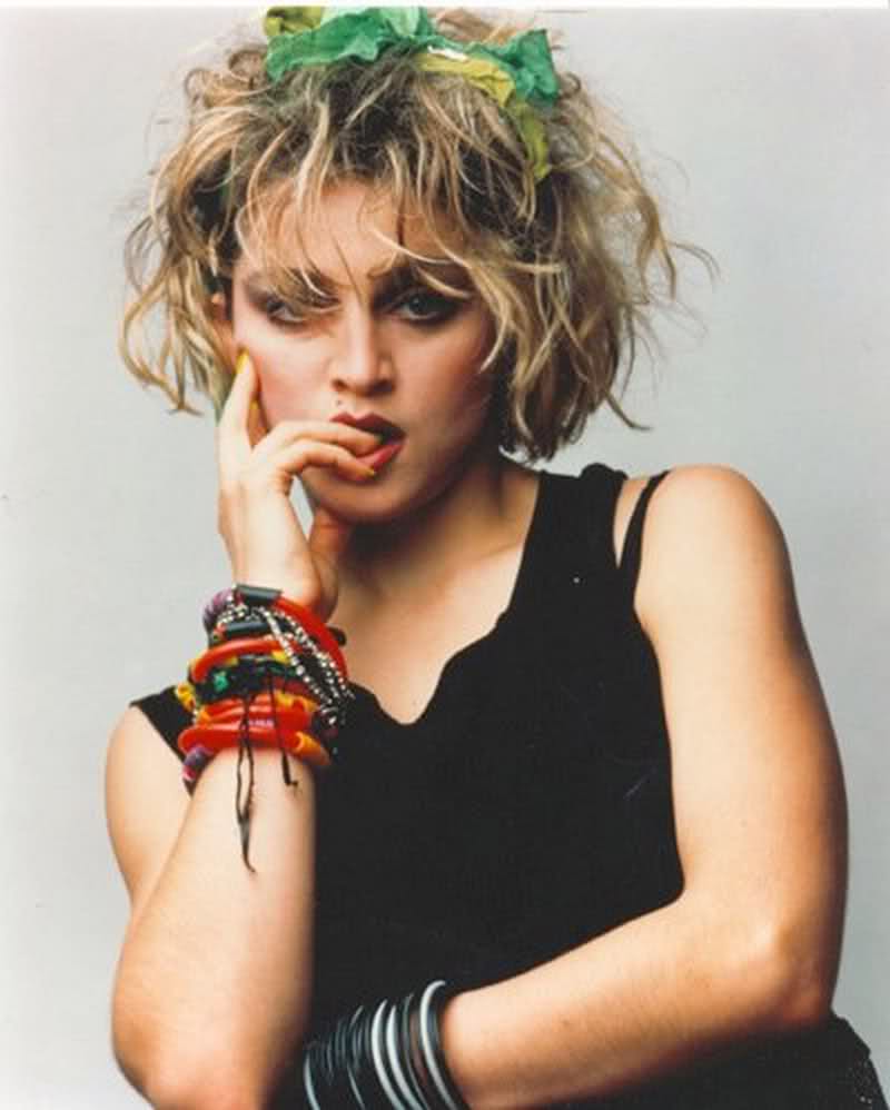 Madonna 80s Makeup Early Madonna 990373 Hd Wallpaper
