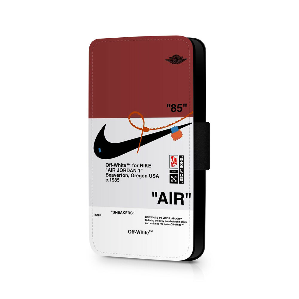 Details About Off White Phone Flip Case, Nike Air Wallpaper - Nike Off White Phone Cases , HD Wallpaper & Backgrounds