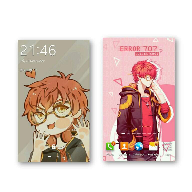 Krp - Ira[kpop Roleplay] - 707 Mystic Messenger Phone , HD Wallpaper & Backgrounds