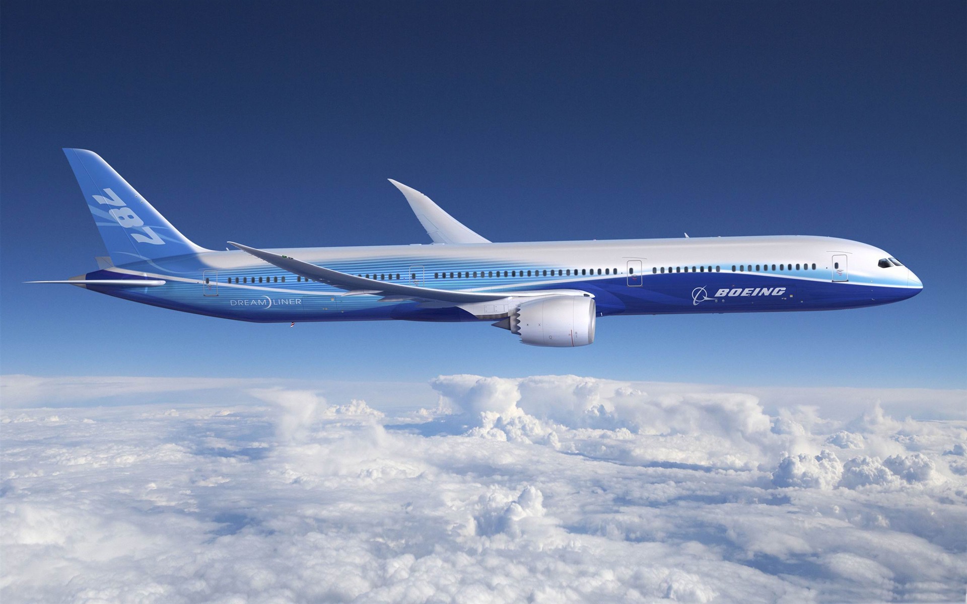 Flying Boeing Airplane Wallpaper - Dreamliner , HD Wallpaper & Backgrounds