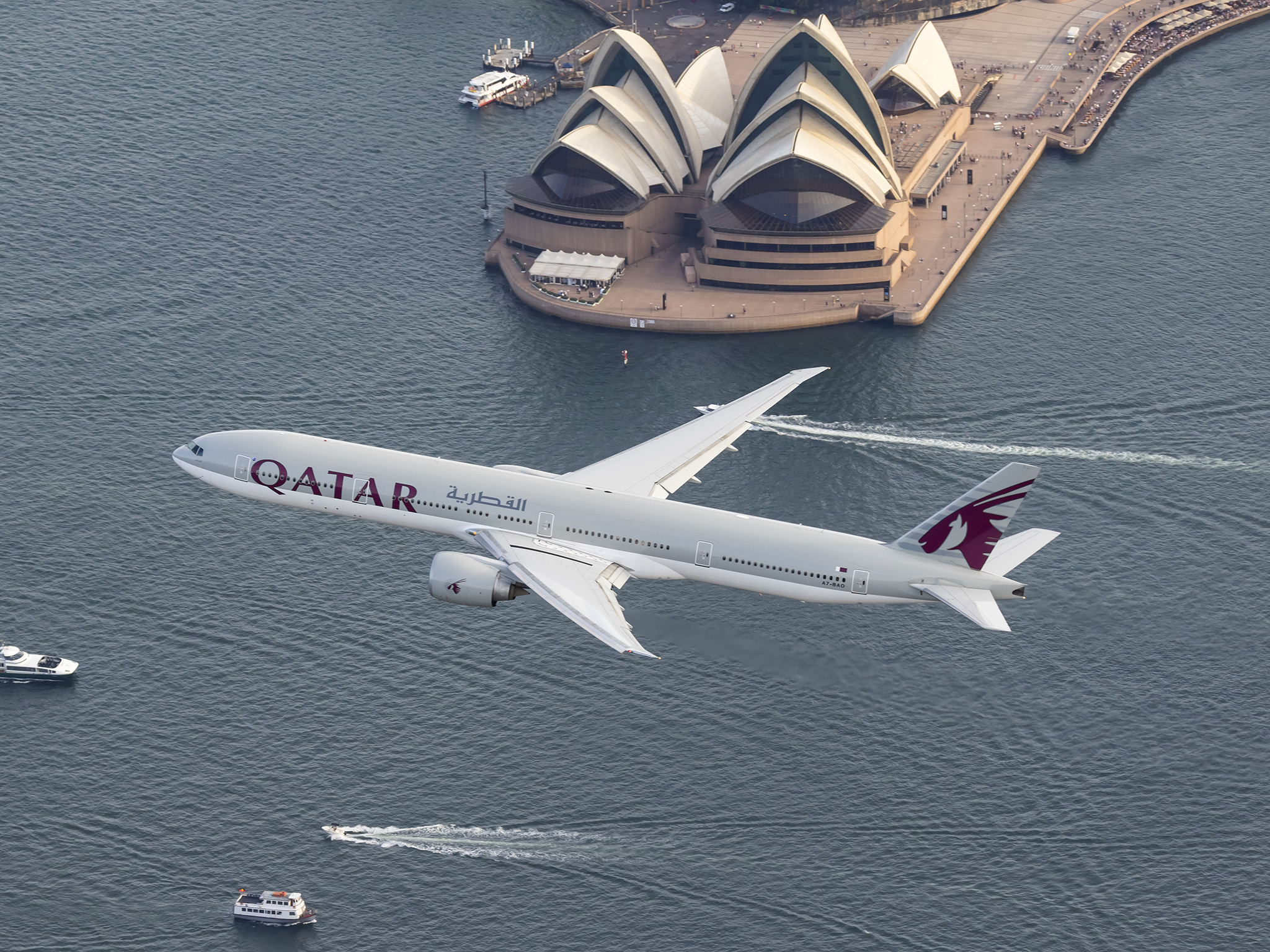 Qatar Airways Commences Daily Flights To Sydney With - Qatar Airways Doha To Sydney , HD Wallpaper & Backgrounds