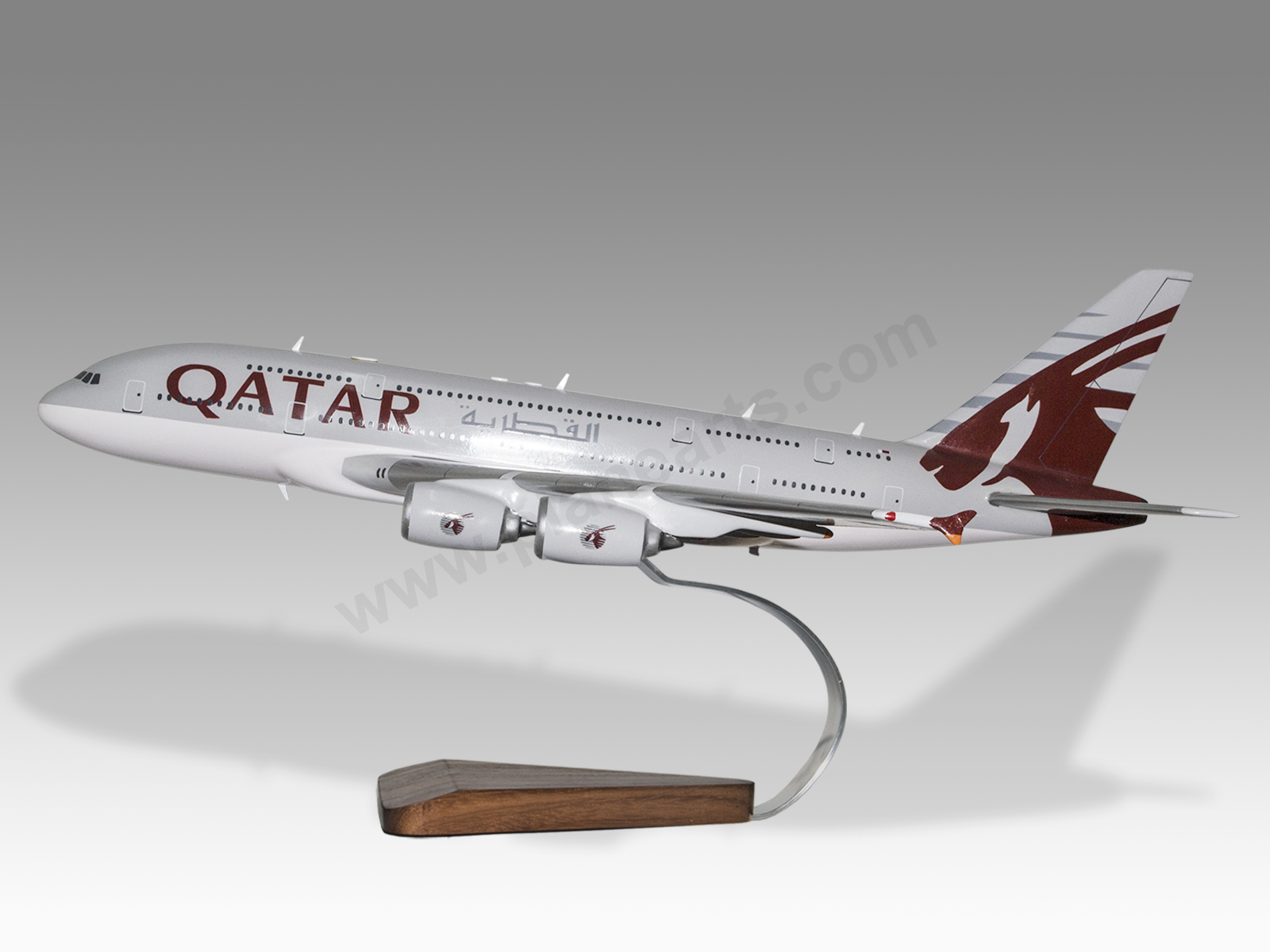 Details About Airbus A380 Qatar Airways Custom Made - Airlines , HD Wallpaper & Backgrounds