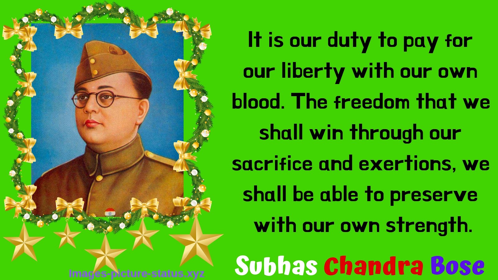 Happy Netaji Subhash Chandra Bose Jayanti Images Picture - Netaji Subhas Chandra Bose Jayanti , HD Wallpaper & Backgrounds