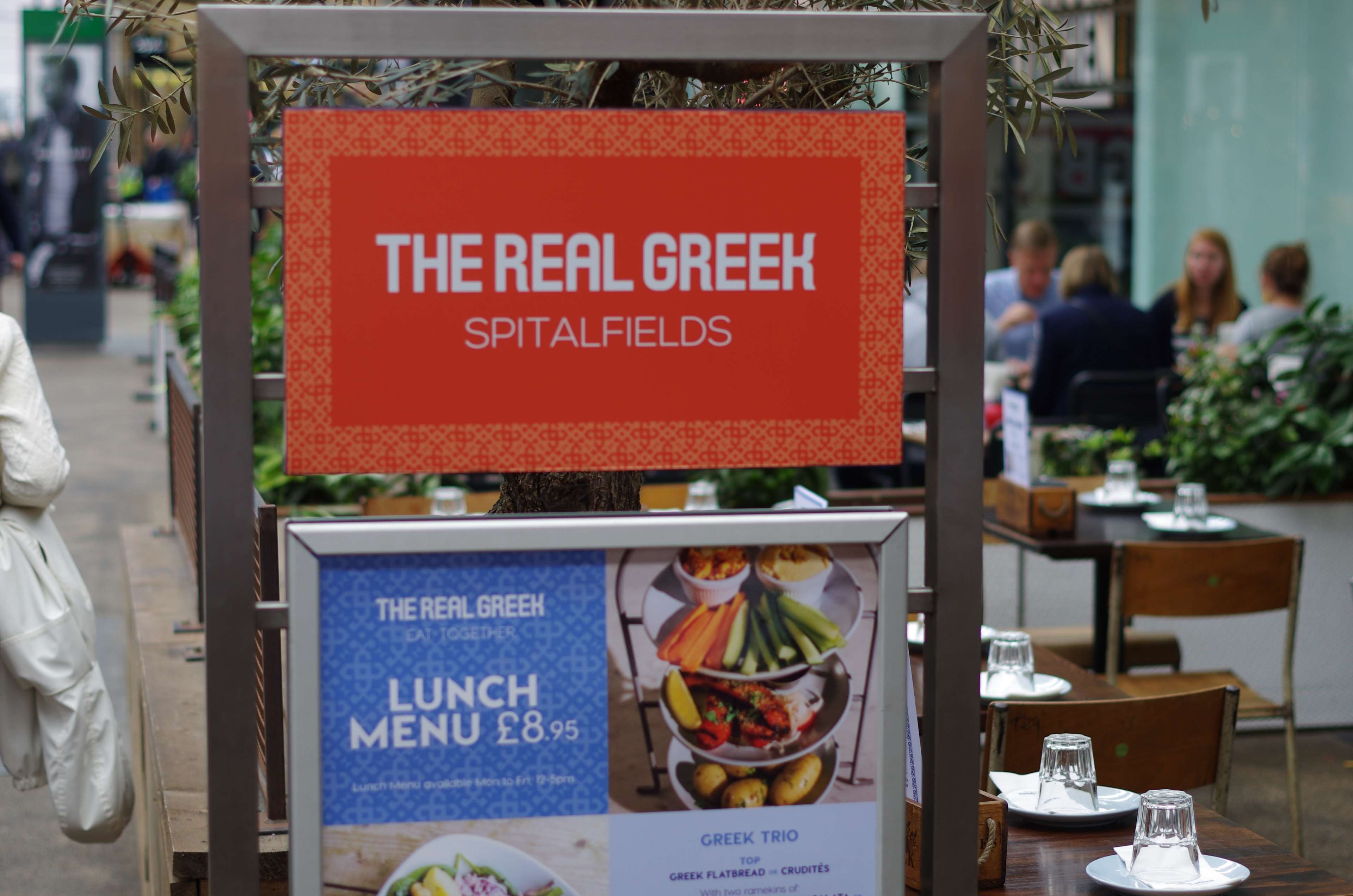 Food, Greek, London, Lunch, Market, Menu Board, Restaurant - Banner , HD Wallpaper & Backgrounds