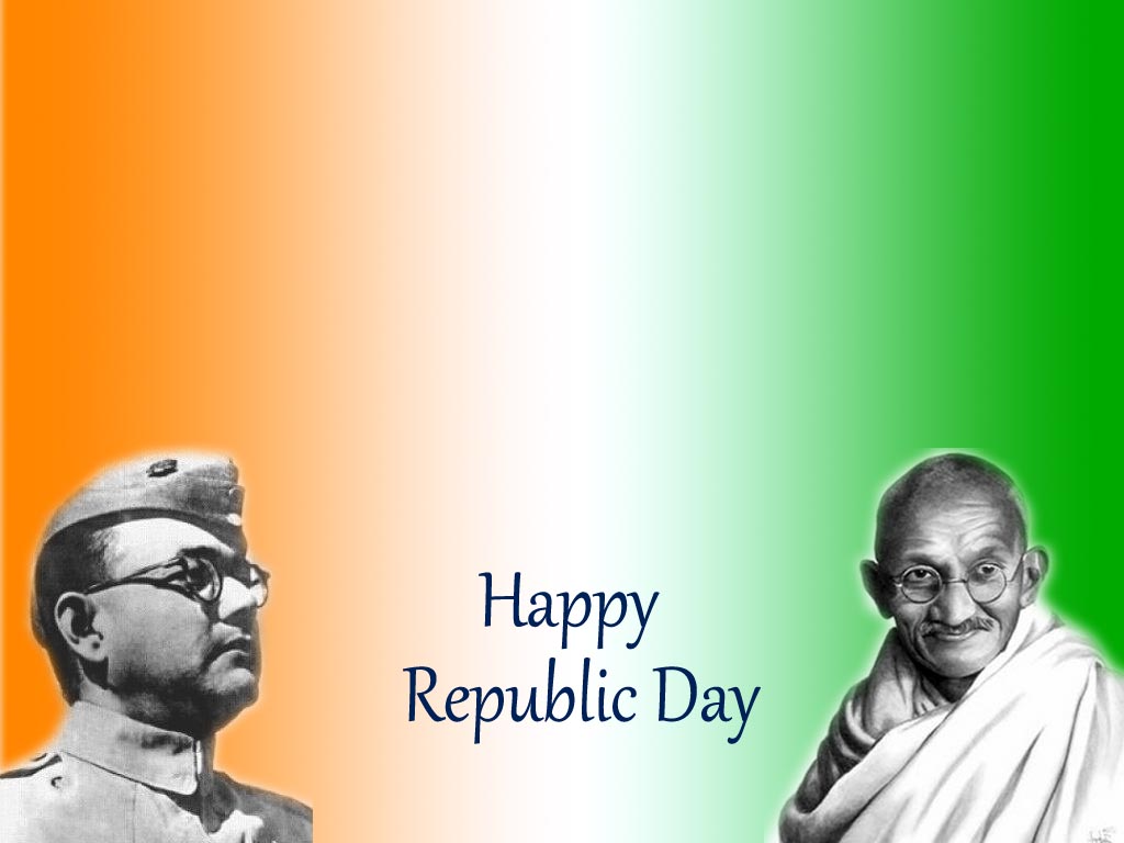 63rd Republic Day - Subhash Chandra Bose Republic Day , HD Wallpaper & Backgrounds
