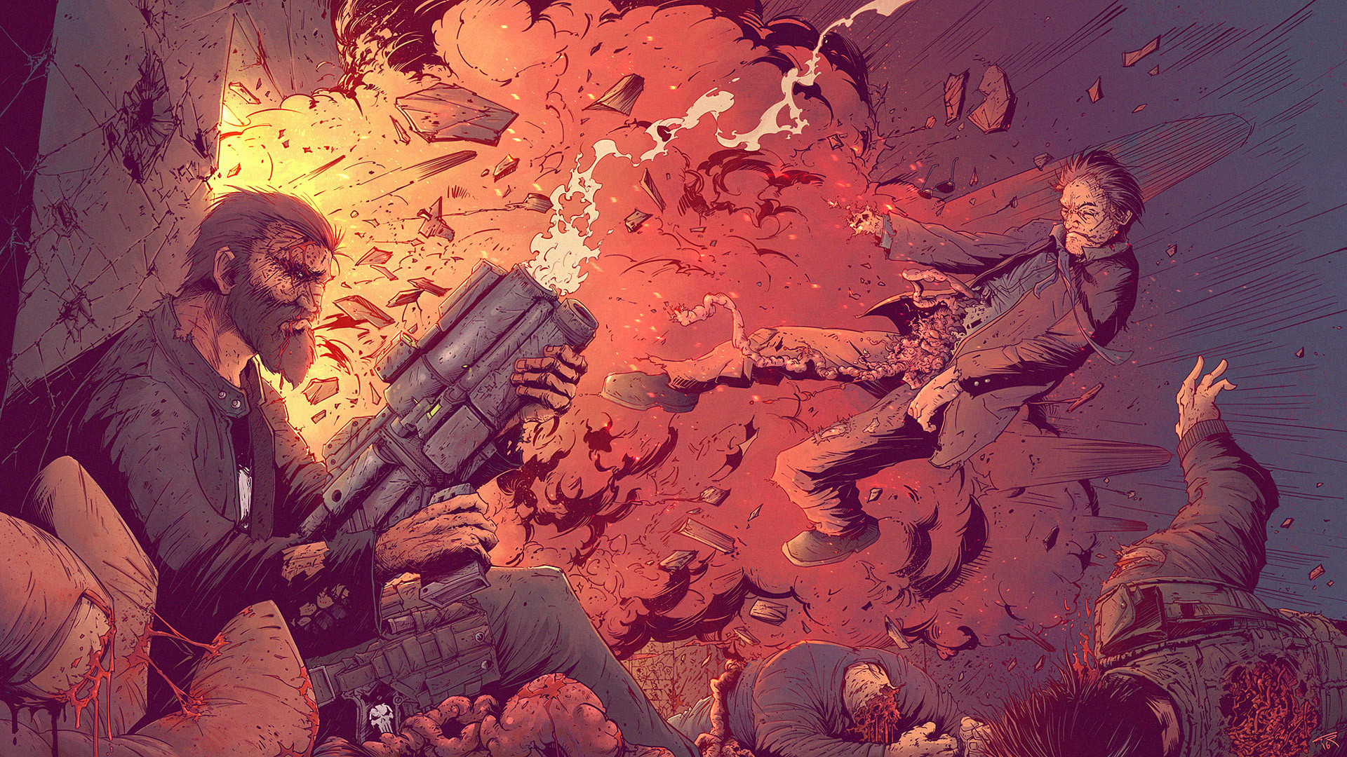 Tonton Revolver The Punisher Last Man Standing Ld - Tonton Revolver , HD Wallpaper & Backgrounds