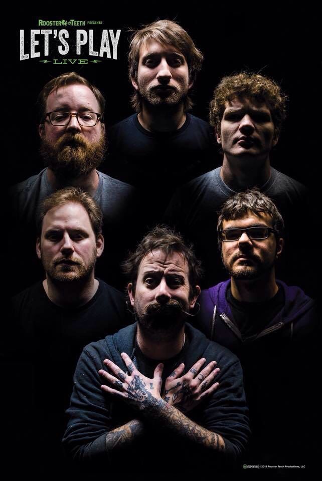 Achievement Hunter/roosterteth - Let's Play Live Poster , HD Wallpaper & Backgrounds