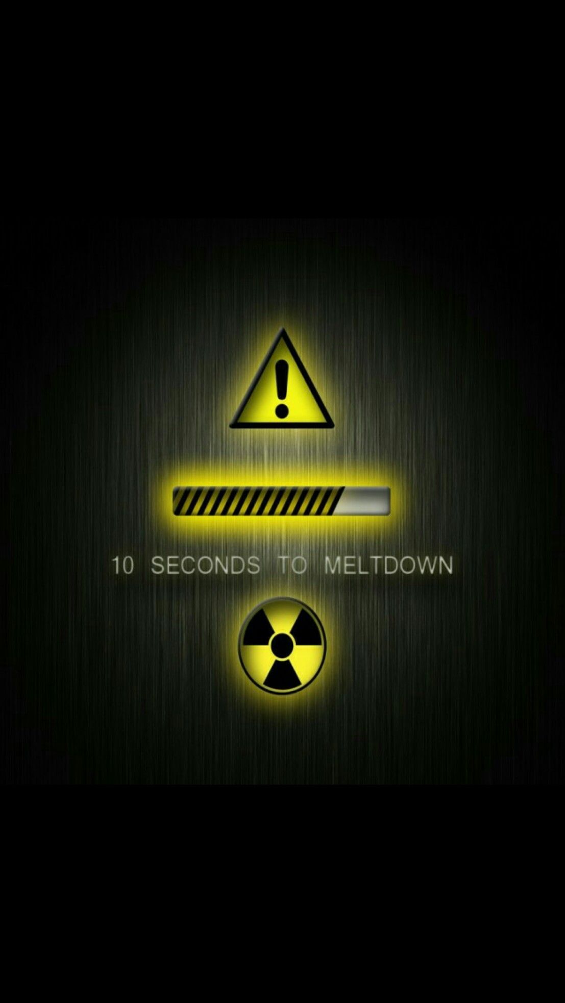 #sexy #radioactive #black #wallpaper #android #iphone - 10 Seconds To Meltdown , HD Wallpaper & Backgrounds