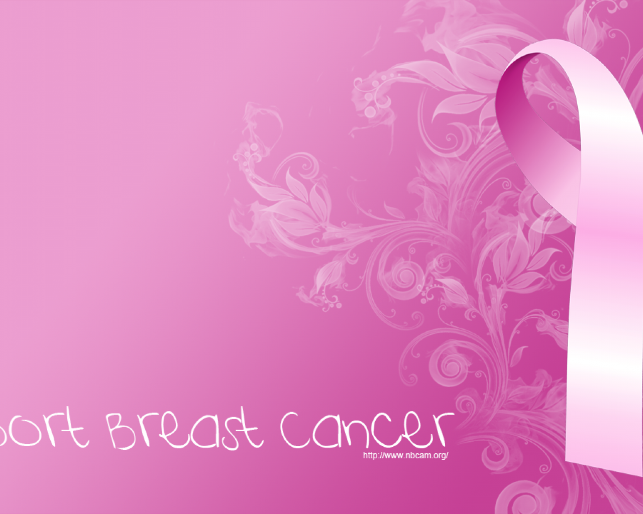 Download Wallpaper Breast Cancer - Powerpoint Background Breast Cancer , HD Wallpaper & Backgrounds