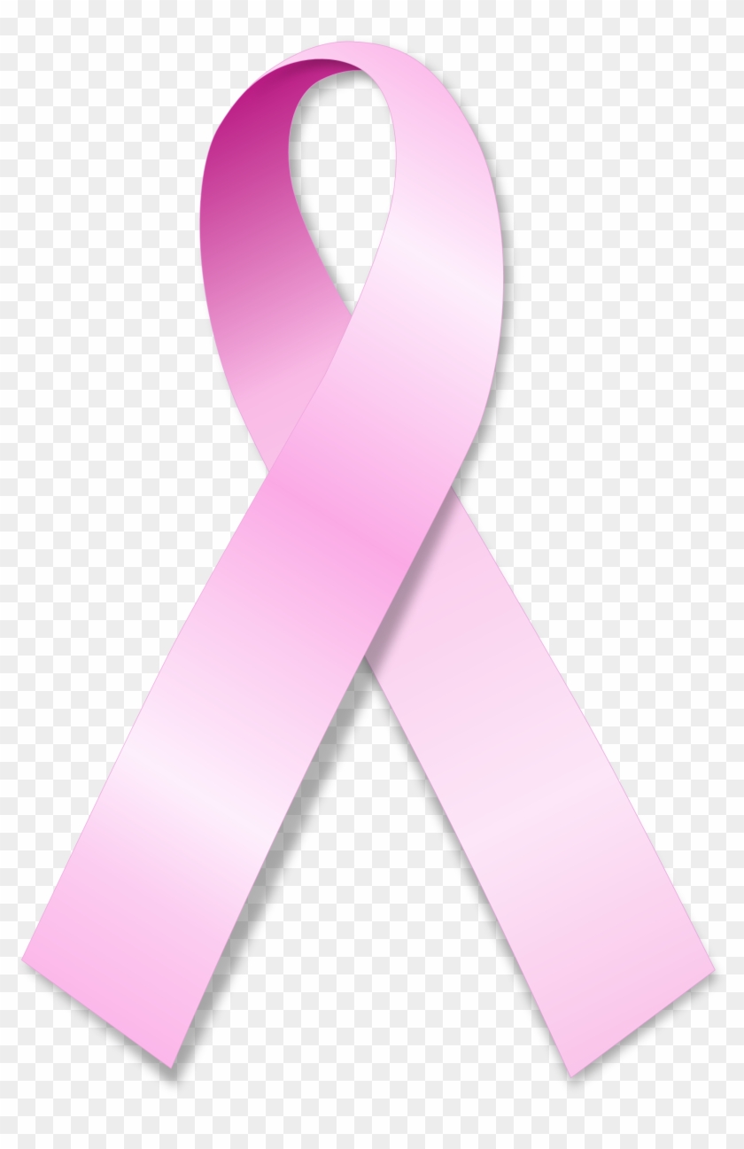 Delightful Cancer Awareness Ribbon Clip Art Medium - Breast Cancer Ribbon Vector Free , HD Wallpaper & Backgrounds