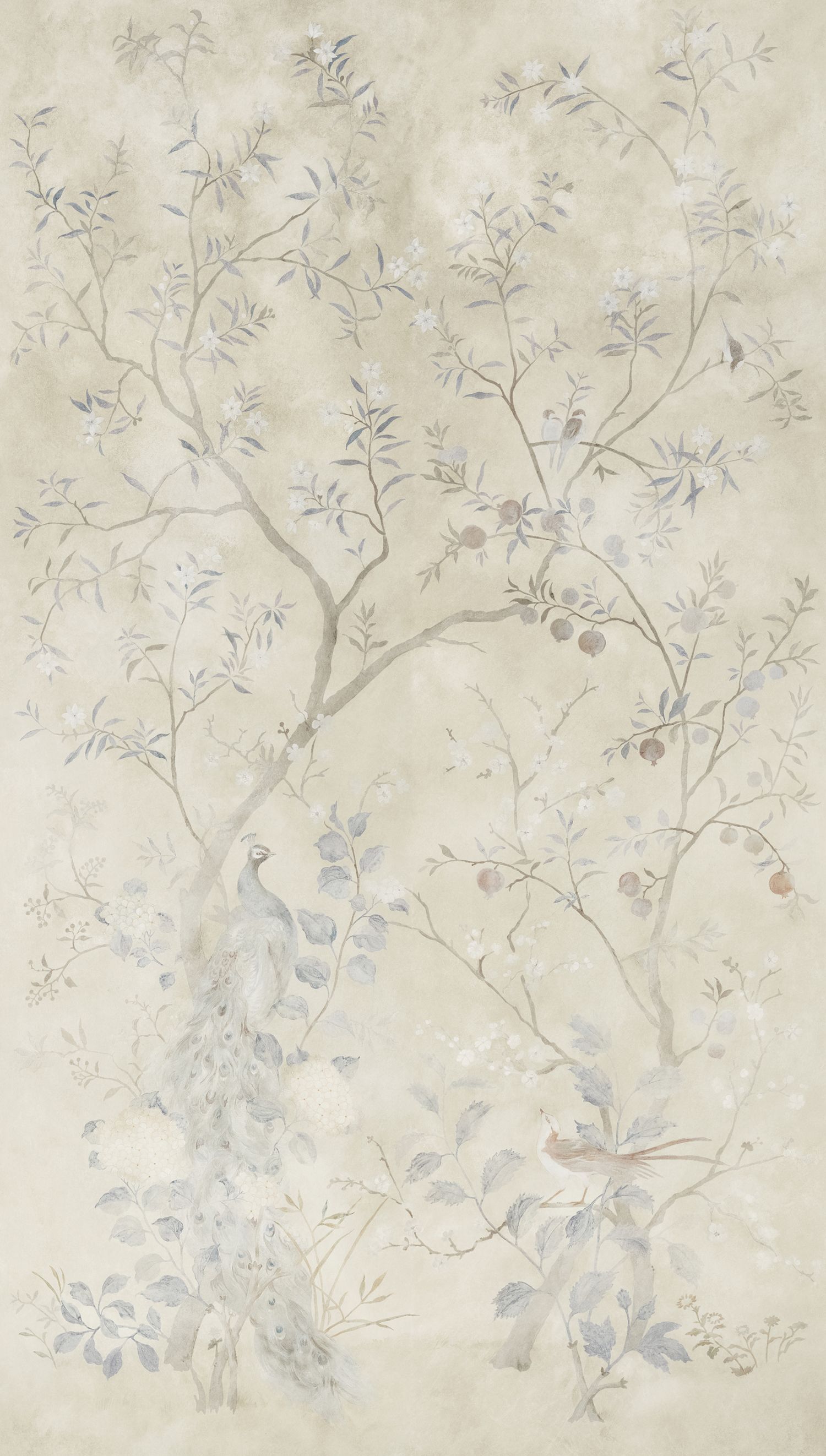 Zoffany Rotherby Panels A B Indienne Mural Main Image - Motif , HD Wallpaper & Backgrounds